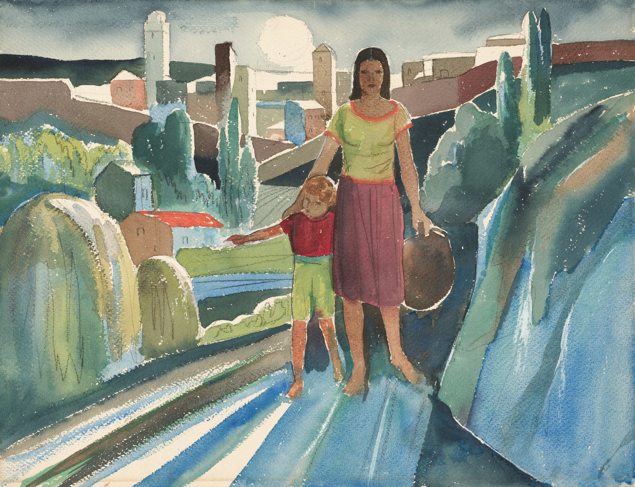 The Moon of San Gimignano